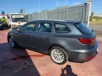 Usata Seat Leon ST Style 131 CV (96 kW) 2020 Grigio Station wagon