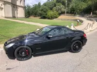 Usata Mercedes SLK200 163 CV (119 kW) 2007 Nero Cabrio