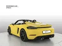 Nuova Porsche 718 Spyder 500 CV (367 kW) 2025 Giallo Cabrio