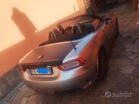 Usata Abarth 124 Spider 170 CV (125 kW) 2017 Argento Cabrio