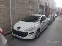 Usata Peugeot 308 90 CV (66 kW) 2010 Bianco Berlina