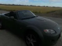 Usata Mazda MX5 126 CV (92 kW) 2007 Verde Cabrio