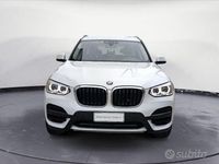 Usata BMW X3 Advantage 190 CV (139 kW) 2019 Mineral white metallizzato SUV