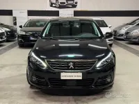 Usata Peugeot 308 GT-line 131 CV (96 kW) 2018 Nero Berlina