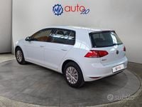 Usata VW Golf Trendline 90 CV (66 kW) 2016 Bianco Berlina
