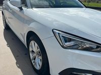 Usata Seat Leon Style 150 CV (110 kW) 2021 Bianco Berlina