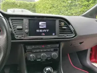 Usata Seat Leon Black Edition 150 CV (110 kW) 2020 Rosso Berlina