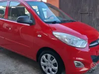 Käytetty Hyundai i10 69 HP (50 kW) 2011 Punainen Viistoperä