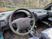 Usata Subaru Justy 68 CV (50 kW) 1997 Verde Utilitaria