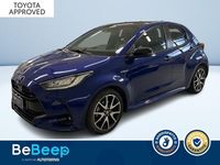 Usata Toyota Yaris Hybrid Lounge 115 CV (84 kW) 2021 Blu metallizzato Berlina