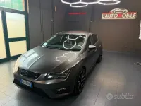 Usata Seat Leon FR 150 CV (110 kW) 2017 Grigio Coupé
