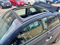 Usata Fiat 500C 69 CV (50 kW) 2014 Blu Cabrio