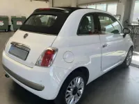 Usata Fiat 500C Lounge 69 CV (50 kW) 2014 Bianco Cabrio