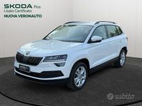 Usata Skoda Karoq Ambition 116 CV (85 kW) 2018 Bianco SUV