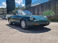 Usata Alfa Romeo Spider 122 CV (89 kW) 1992 Verde Cabrio
