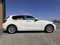 Usata BMW 120 Advantage 190 CV (139 kW) 2016 Bianco Utilitaria