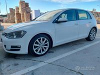 Usata VW Golf VII 125 CV (91 kW) 2015 Bianco Berlina