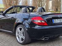 Usata Mercedes SLK200 184 CV (135 kW) 2010 Nero Cabrio
