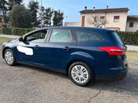 Usata Ford Focus S 95 CV (69 kW) 2017 Blu Station wagon