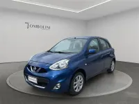 Usata Nissan Micra Acenta 80 CV (58 kW) 2016 Blu Utilitaria