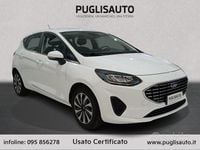 Usata Ford Fiesta Titanium 125 CV (91 kW) 2023 Bianco Utilitaria