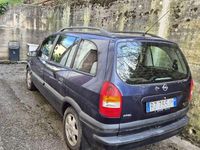 Usata Opel Zafira Elegance 101 CV (74 kW) 2002 Blu Monovolume