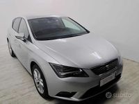 Usata Seat Leon Business 105 CV (77 kW) 2015 Nero Berlina