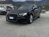 Usata Audi A3 Ambiente 184 CV (135 kW) 2017 Nero Berlina