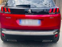 Usata Peugeot 3008 GT-line 131 CV (96 kW) 2018 Rosso Berlina
