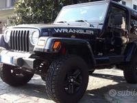 Usata Jeep Wrangler Sport 177 CV (130 kW) 2001 Nero SUV
