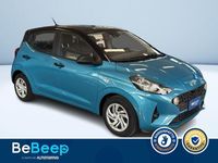 Usata Hyundai i10 Advanced Plus 67 CV (49 kW) 2022 Azzurro metallizzato Utilitaria