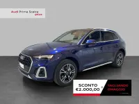Usata Audi Q5 S-line plus 204 CV (150 kW) 2025 Blu navarra metallizzato SUV