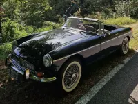 Usata MG B 95 CV (69 kW) 1967 Nero Cabrio