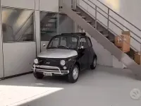 Usata Fiat 500C 19 CV (13 kW) 1970 Nero Cabrio