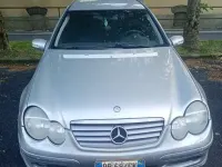 Usata Mercedes C180 129 CV (94 kW) 2001 Grigio Coupé