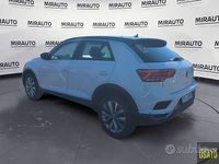 Usata VW T-Roc Advance 150 CV (110 kW) 2018 Bianco SUV