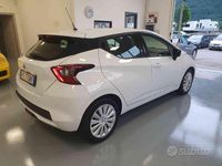 Usata Nissan Micra Acenta 90 CV (66 kW) 2017 Bianco Berlina