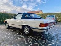 Usata Mercedes SL380 204 CV (150 kW) 1983 Bianco Cabrio