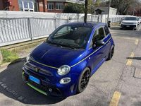 Usata Abarth 595 144 CV (105 kW) 2016 Blu/azzurro Utilitaria