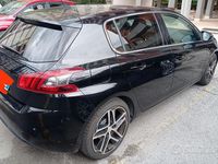 Usata Peugeot 308 Allure 131 CV (96 kW) 2019 Nero Berlina