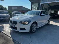 Usata BMW 114 M Sport 102 CV (75 kW) 2013 Bianco Utilitaria