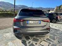 Usata Audi A3 S-Line 150 CV (110 kW) 2022 Grigio Berlina