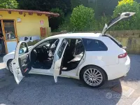 Usata Alfa Romeo 159 Ti 120 CV (88 kW) 2011 Bianco Station wagon