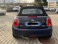 Usata Mini Cooper D Cabriolet Hype 116 CV (85 kW) 2017 Blu Cabrio