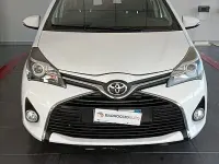 Usata Toyota Yaris Lounge 90 CV (66 kW) 2016 Bianco Berlina