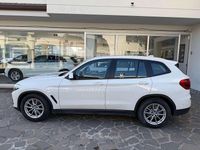 Usata BMW X3 Advantage 150 CV (110 kW) 2020 Alpin white SUV