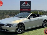 Usata BMW 650 Cabriolet Efficient Dynamics 367 CV (269 kW) 2006 Argento polare Cabrio