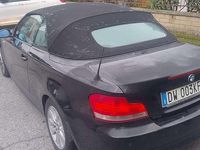 Usata BMW 118 Cabriolet 143 CV (105 kW) 2009 Nero Cabrio