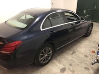 Usata Mercedes C200 136 CV (100 kW) 2017 Blu/azzurro Berlina