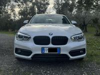 Usata BMW 118 Sport Line 150 CV (110 kW) 2018 Bianco Utilitaria